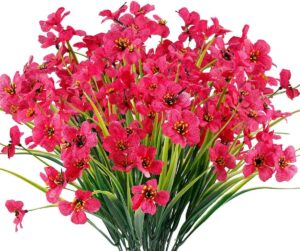 Ksnnrsng 6 Bundles Artificial Flowers