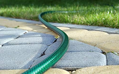 Cellfast Garden hose ECONOMIC elastic and flexible 3-layer water hose made of polyester cross fabric, resistant to UV rays and algae deposits, 20 bar bursting pressure, 15 m, 1/2 inch, 10-004