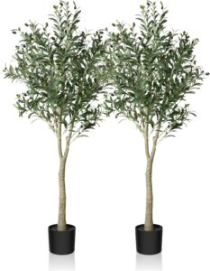 CROSOFMI Artificial Olive Tree