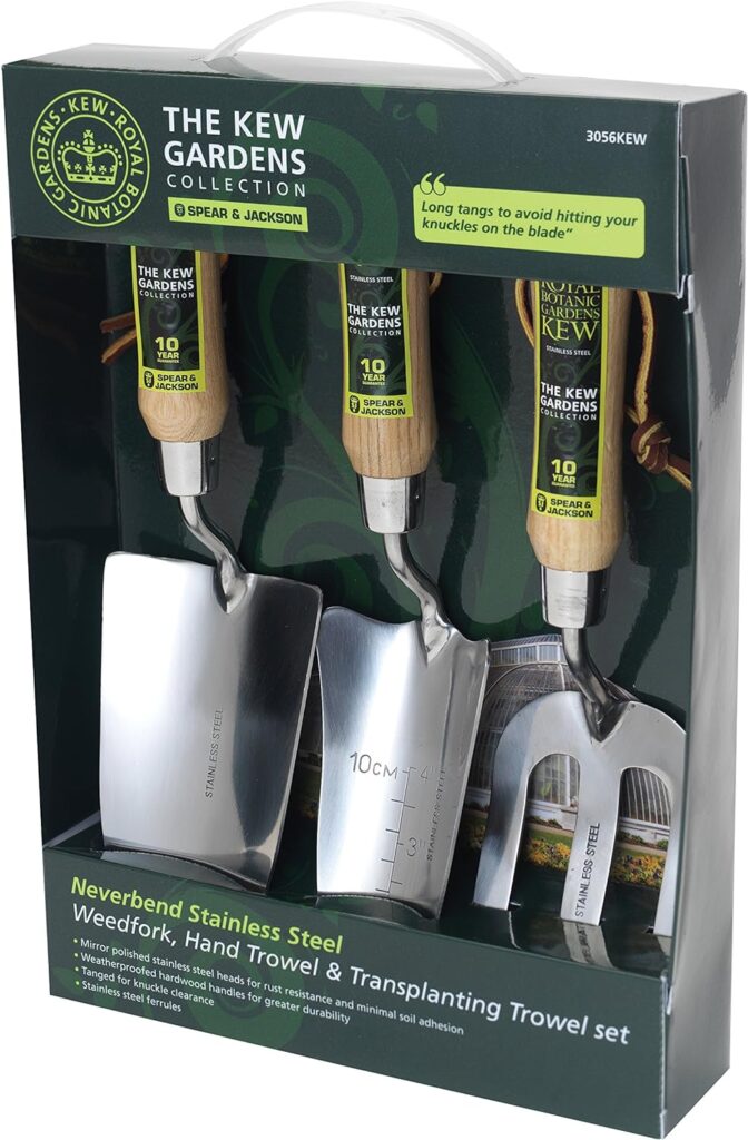 Spear Jackson Kew Gardens 3056KEW Stainless Steel Hand Tool Gift Set