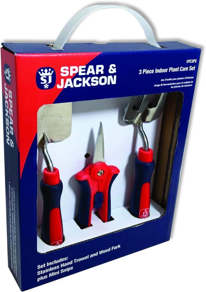 Spear Jackson POTTING3PS Potting Tool Set - Silver (3-Piece)