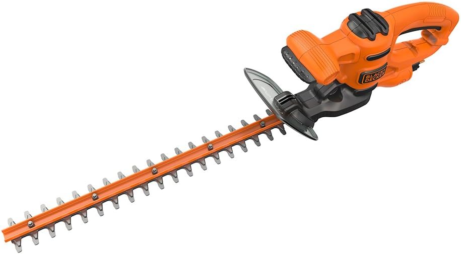 BLACK + DECKER BEHT201-GB Hedge Trimmer, 240 V, Black, 45 cm