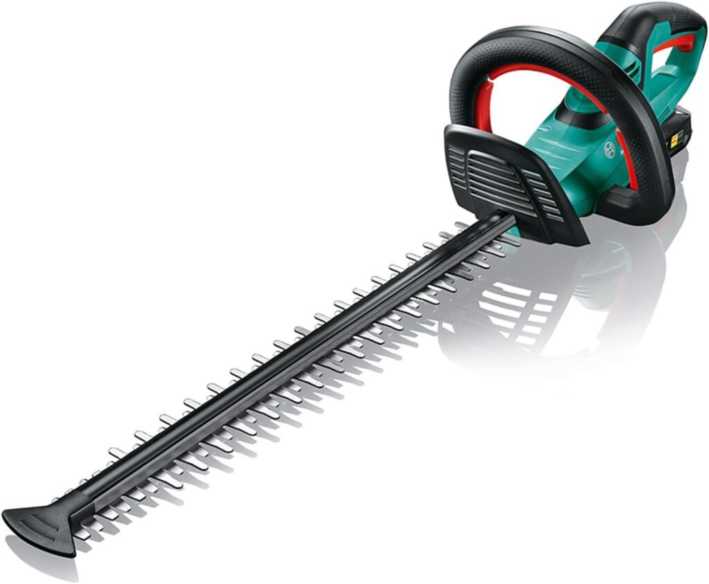 Bosch Home and Garden Cordless Hedge Trimmer AHS 50-20 LI (1 Battery, 18V System) - Easily Shape Your Garden with Cordless Freedom - Stroke Length 20mm