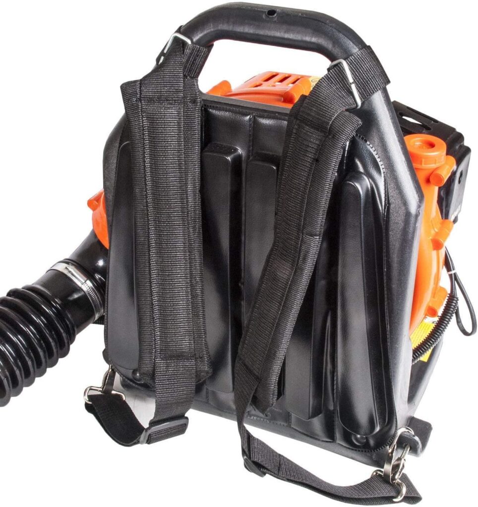 Dealourus 65cc Petrol Backpack Leaf Blower, Extremely Powerful - 210MPH Lightweight With New and Improved Padded Support Straps For Maximum Comfortability