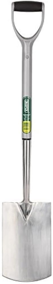 Draper 83756 Stainless Steel Soft Grip Garden Spade