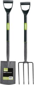 Garden Fork and Spade Set