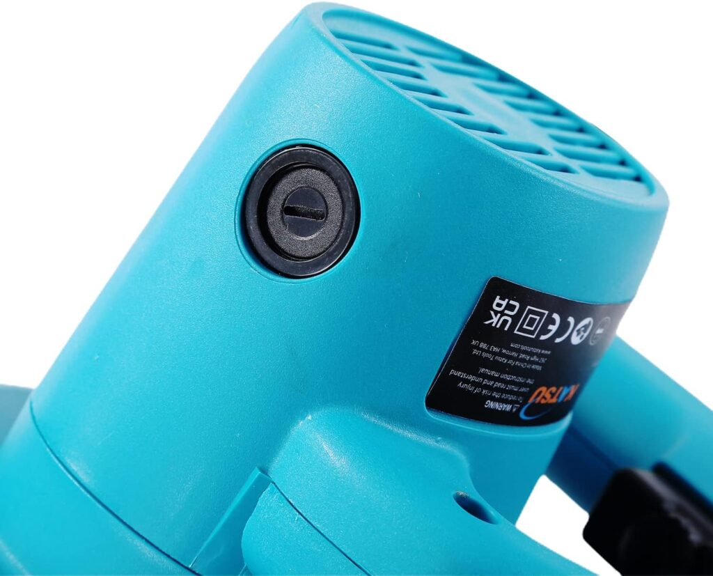 KATSU Electric Air Blower, Large Volume 550W Leaf Dust Blower Inflator with Variable Speed for Office Computers Construction Home Garden Lawn Care, Car Corner Dust Clearing 100760