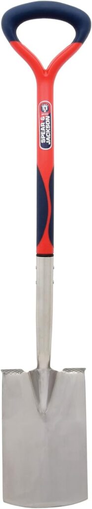 Spear Jackson 1190EL/09 Select Stainless Digging Spade, Blue