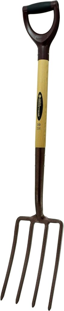 Spear Jackson 4190NB Elements Digging Spade, Brown, 10.25 x 1.85 x 0.9 metres