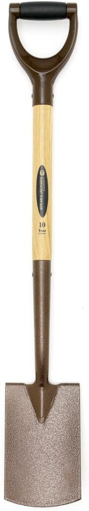 Spear Jackson 4190NB Elements Digging Spade, Brown, 10.25 x 1.85 x 0.9 metres