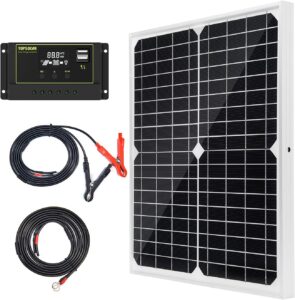 Topsolar 20W 12V Solar Panel Kit